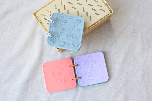 Silicone Sensory Bath Book Toy