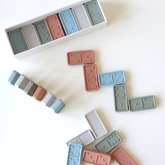 Silicone Domino Play Set