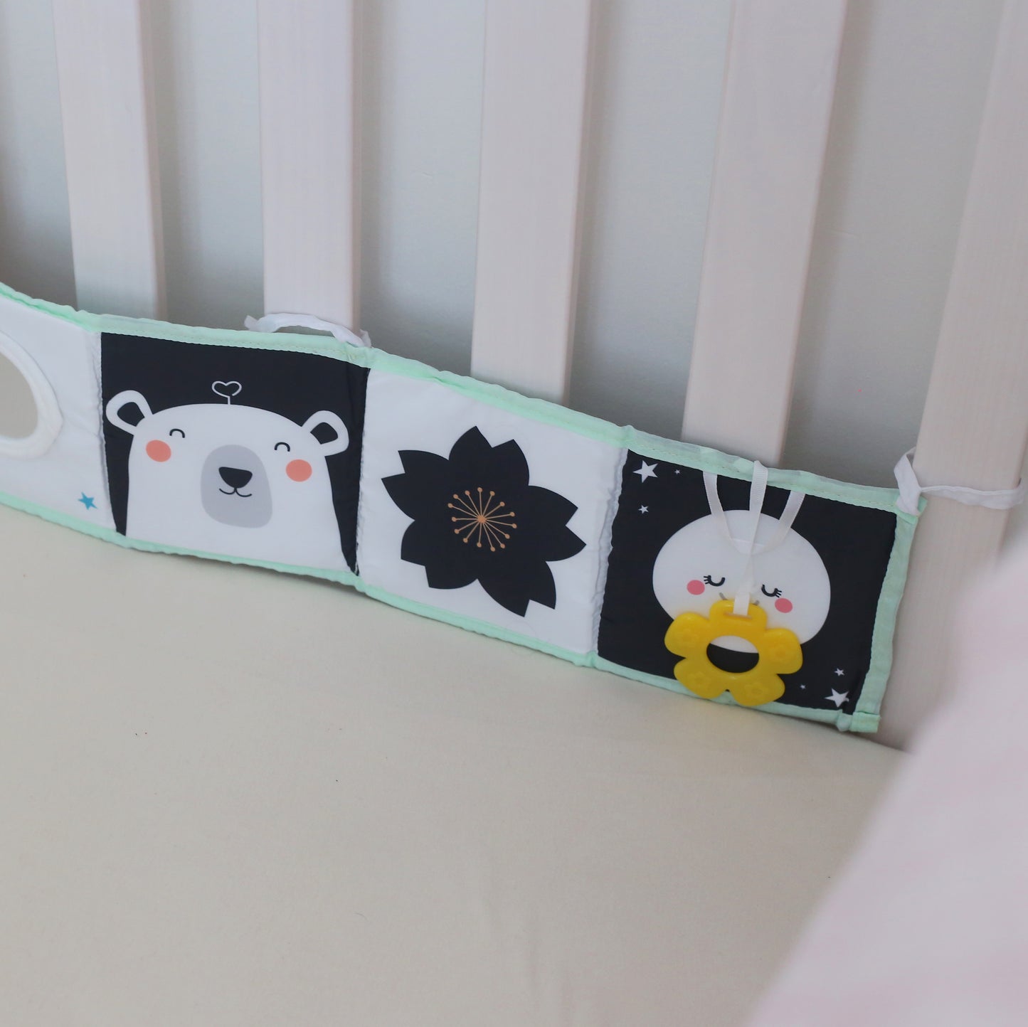 Sensory Flip & Play Pram Book