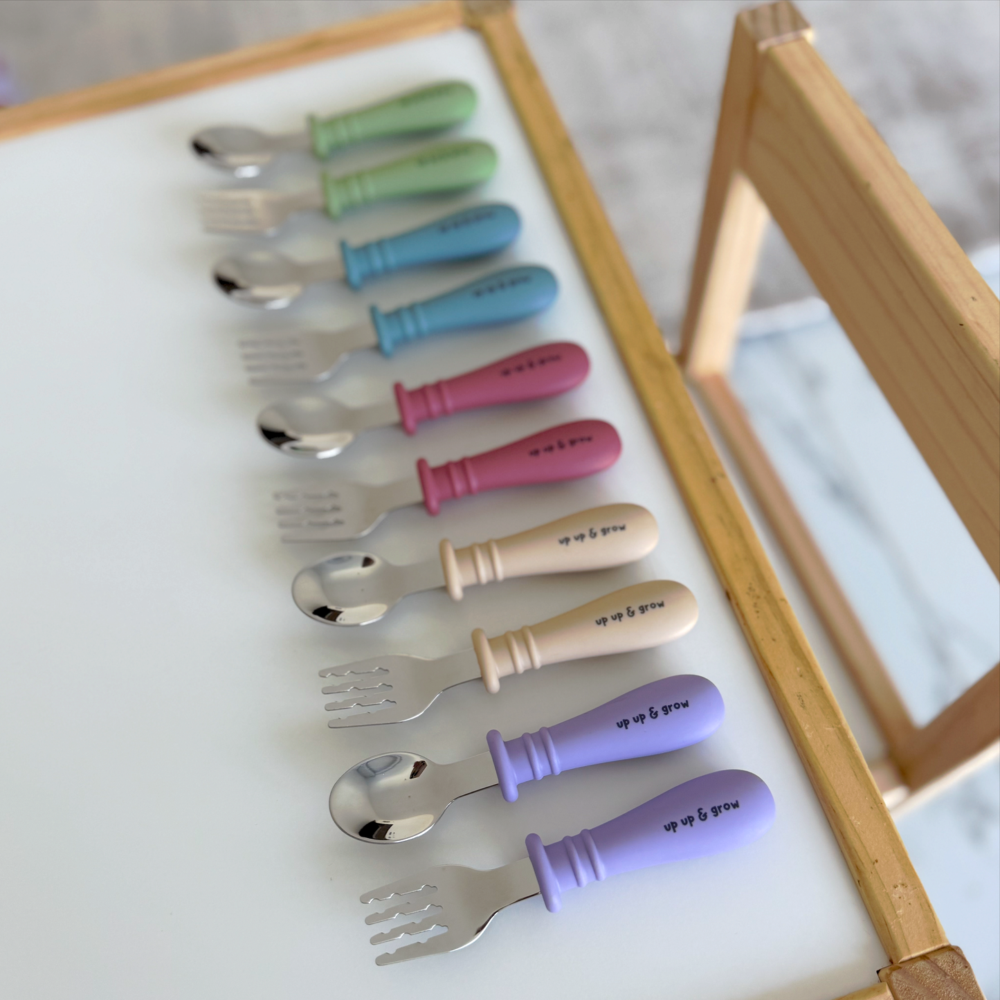 Silicone Fork & Spoon Starter Set