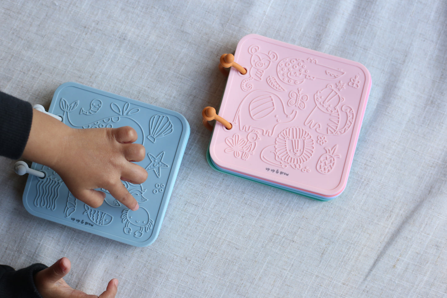 Silicone Sensory Bath Book Toy