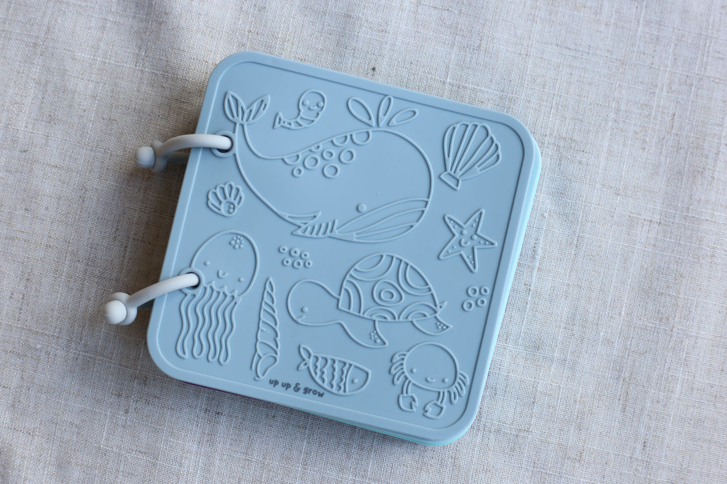 Silicone Sensory Bath Book Toy