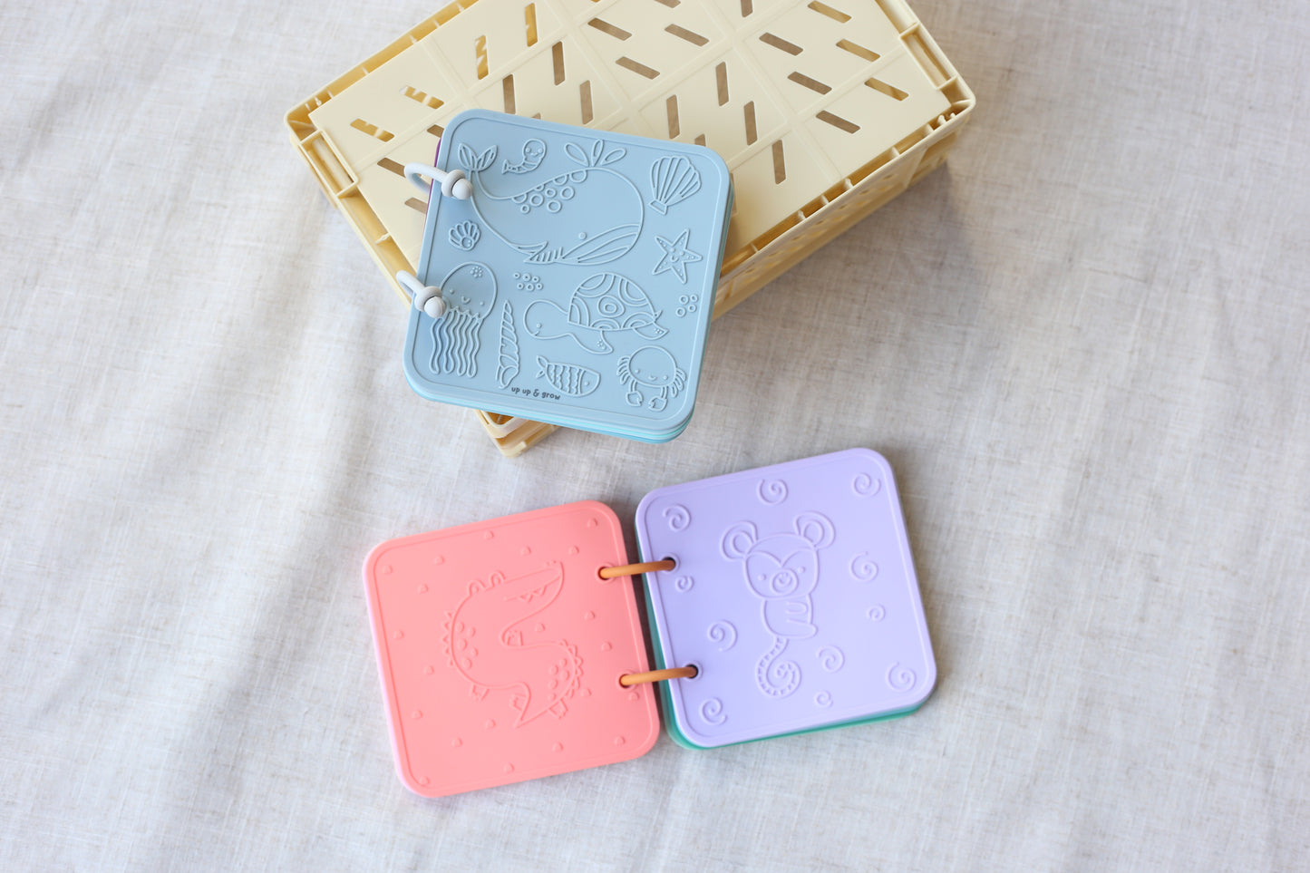 Silicone Sensory Bath Book Toy