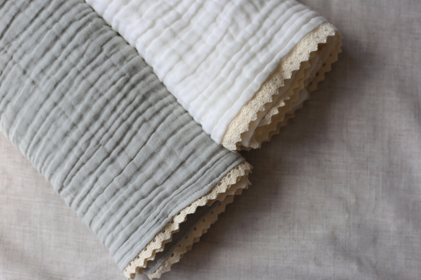 100% GOTS Certified Organic Muslin Baby Blanket