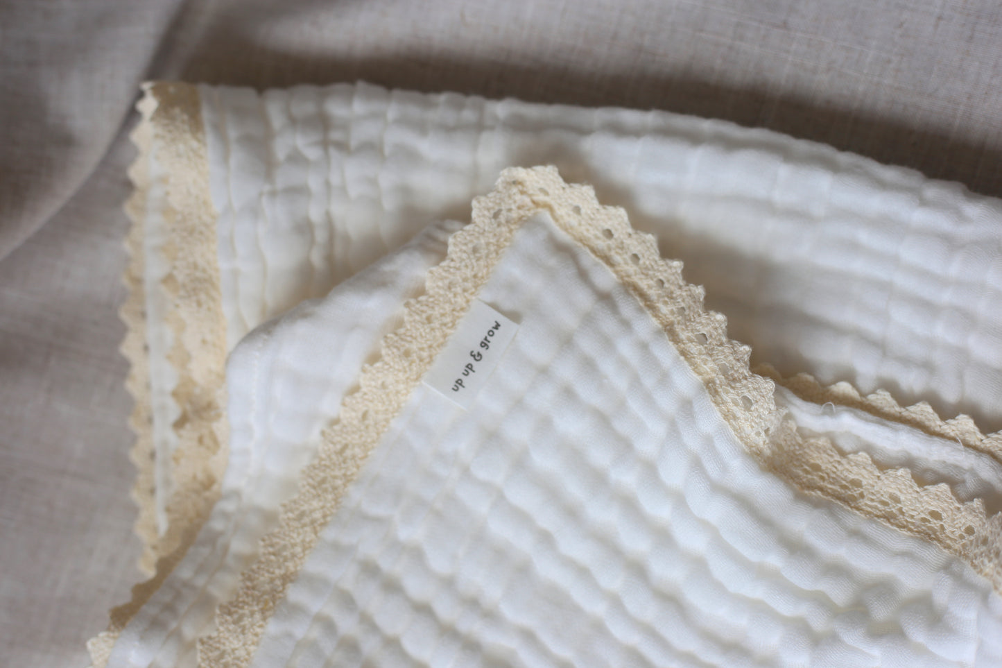 100% GOTS Certified Organic Muslin Baby Blanket