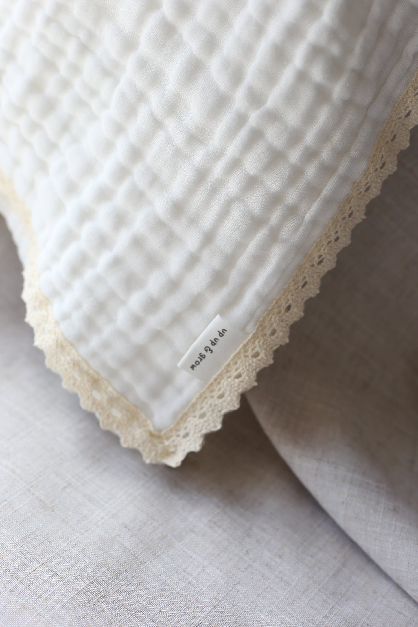 100% GOTS Certified Organic Muslin Baby Blanket