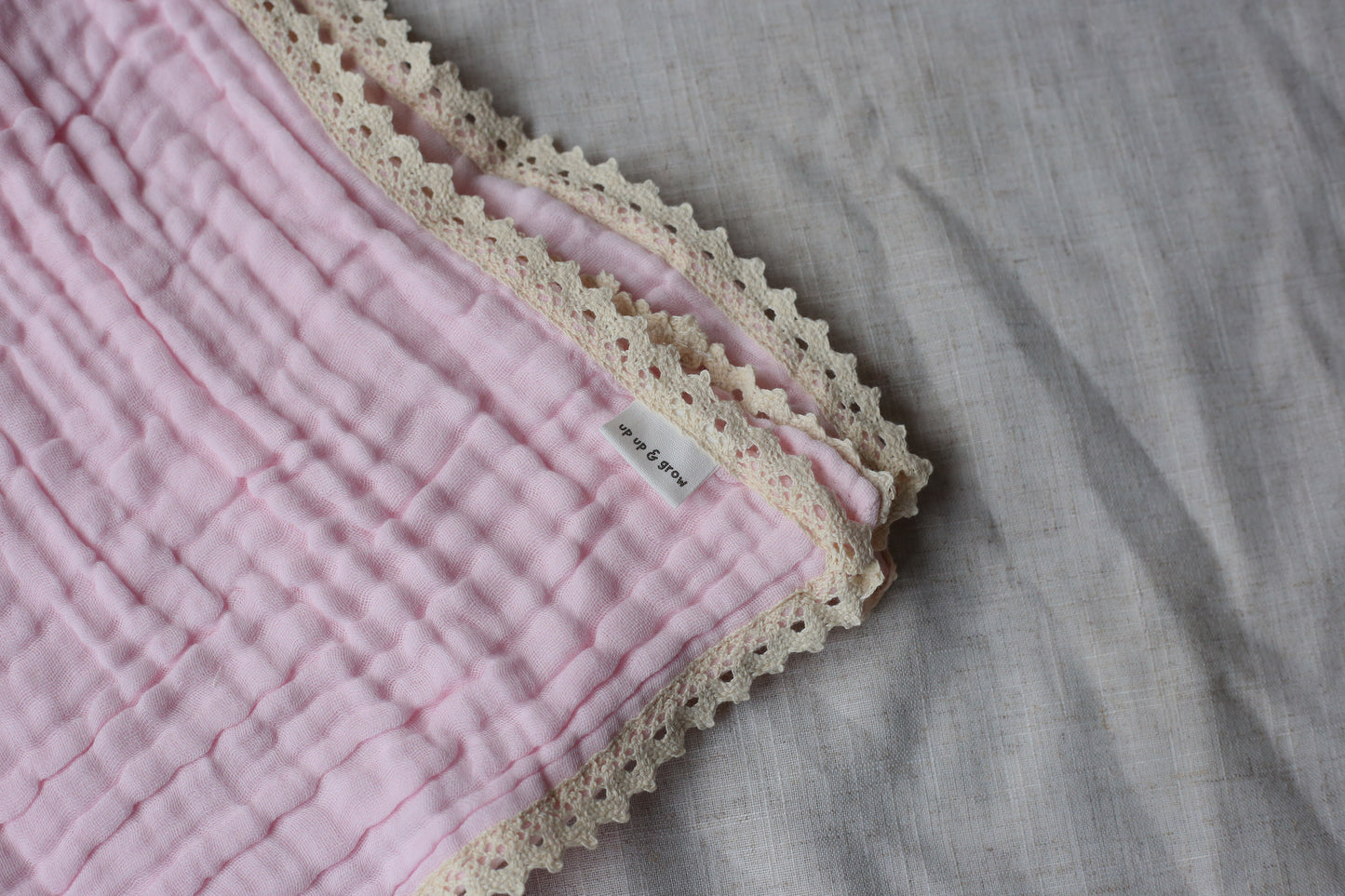 100% GOTS Certified Organic Muslin Baby Blanket