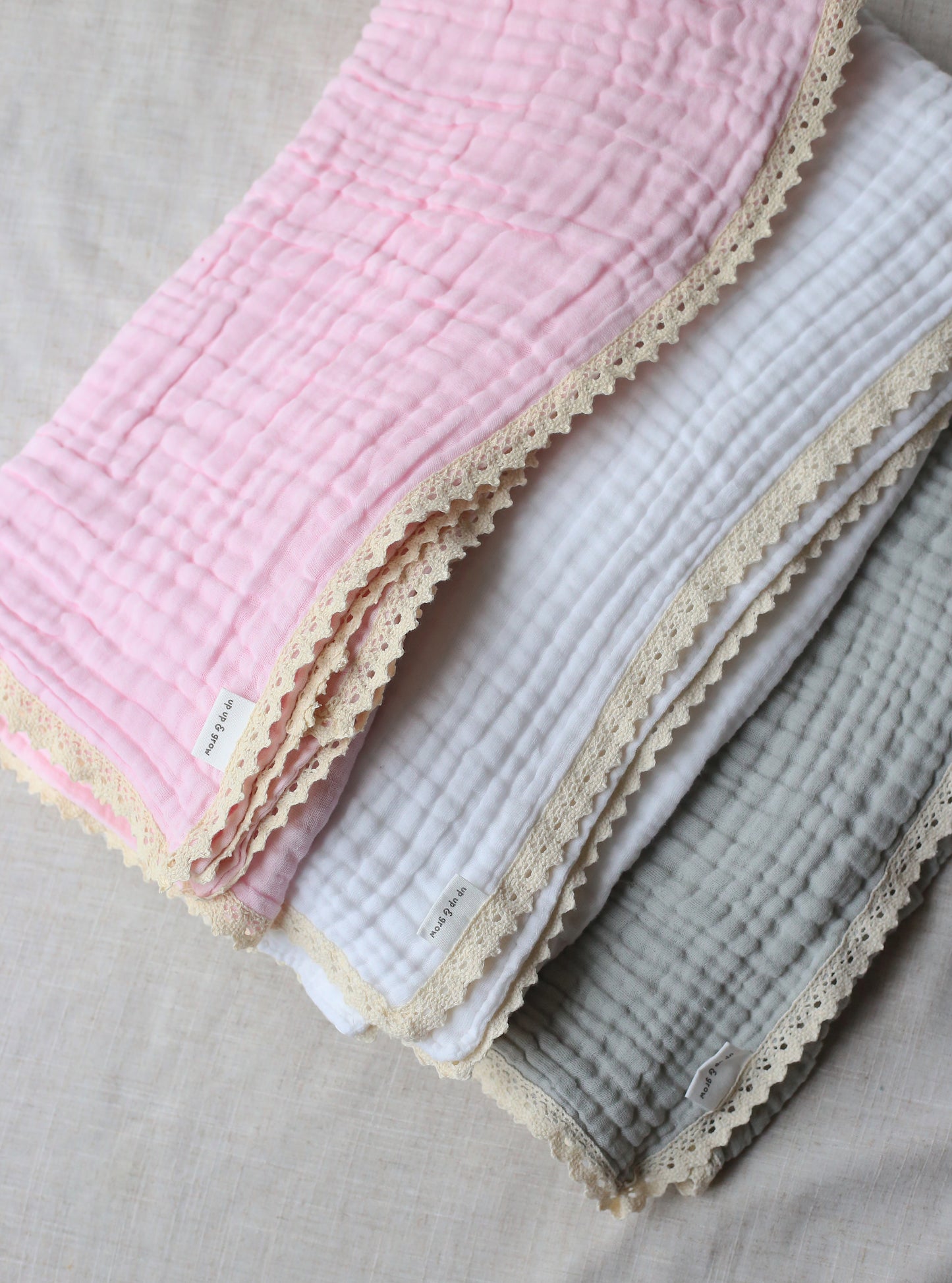 100% GOTS Certified Organic Muslin Baby Blanket