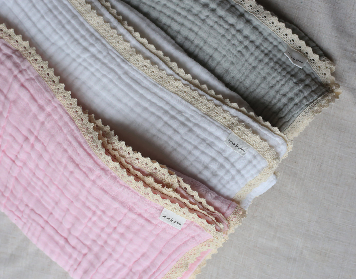 100% GOTS Certified Organic Muslin Baby Blanket