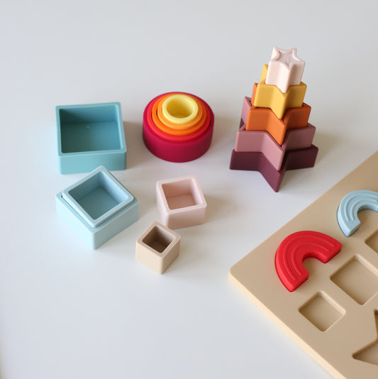 3-in-1 Silicone Play Puzzle