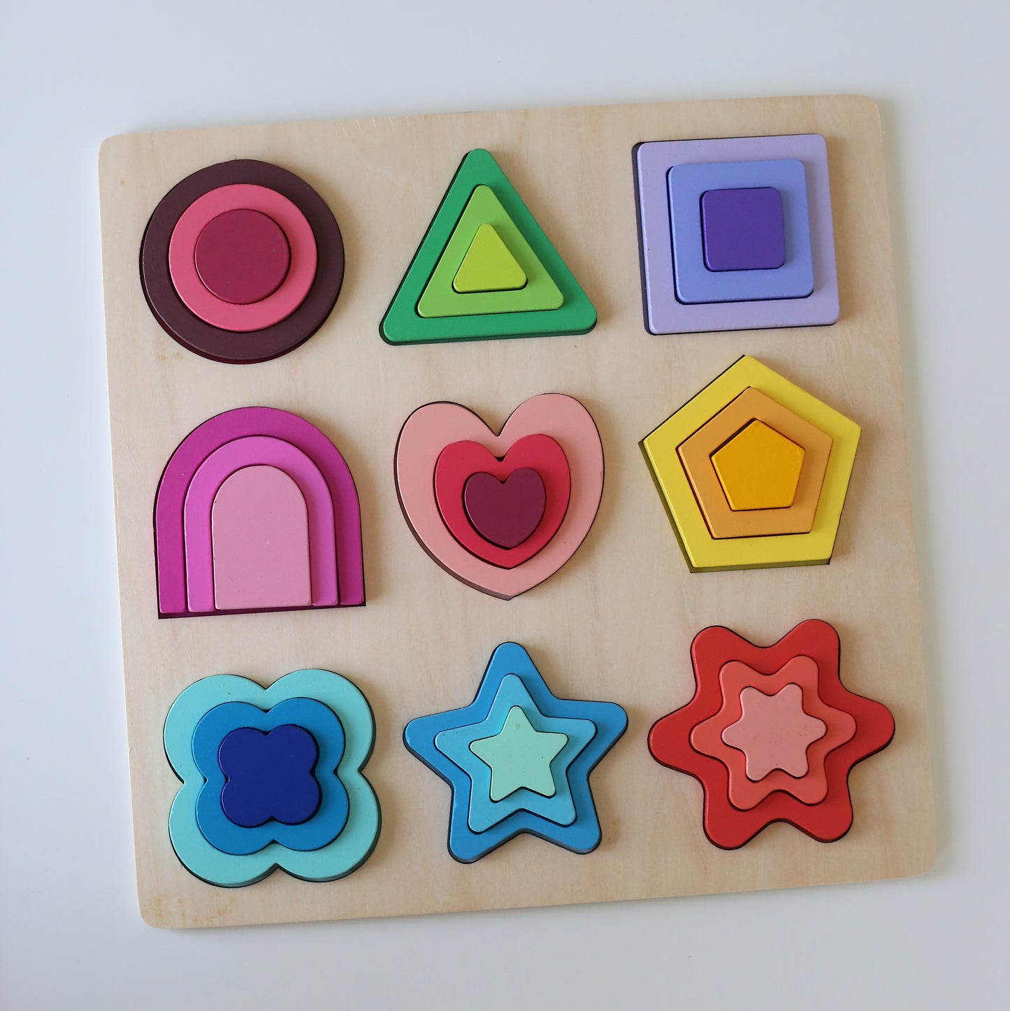 Layer & Learn Shape Puzzle