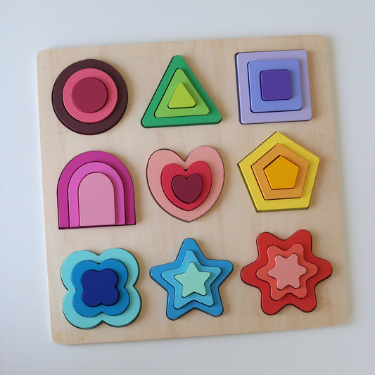 Layer & Learn Shape Puzzle