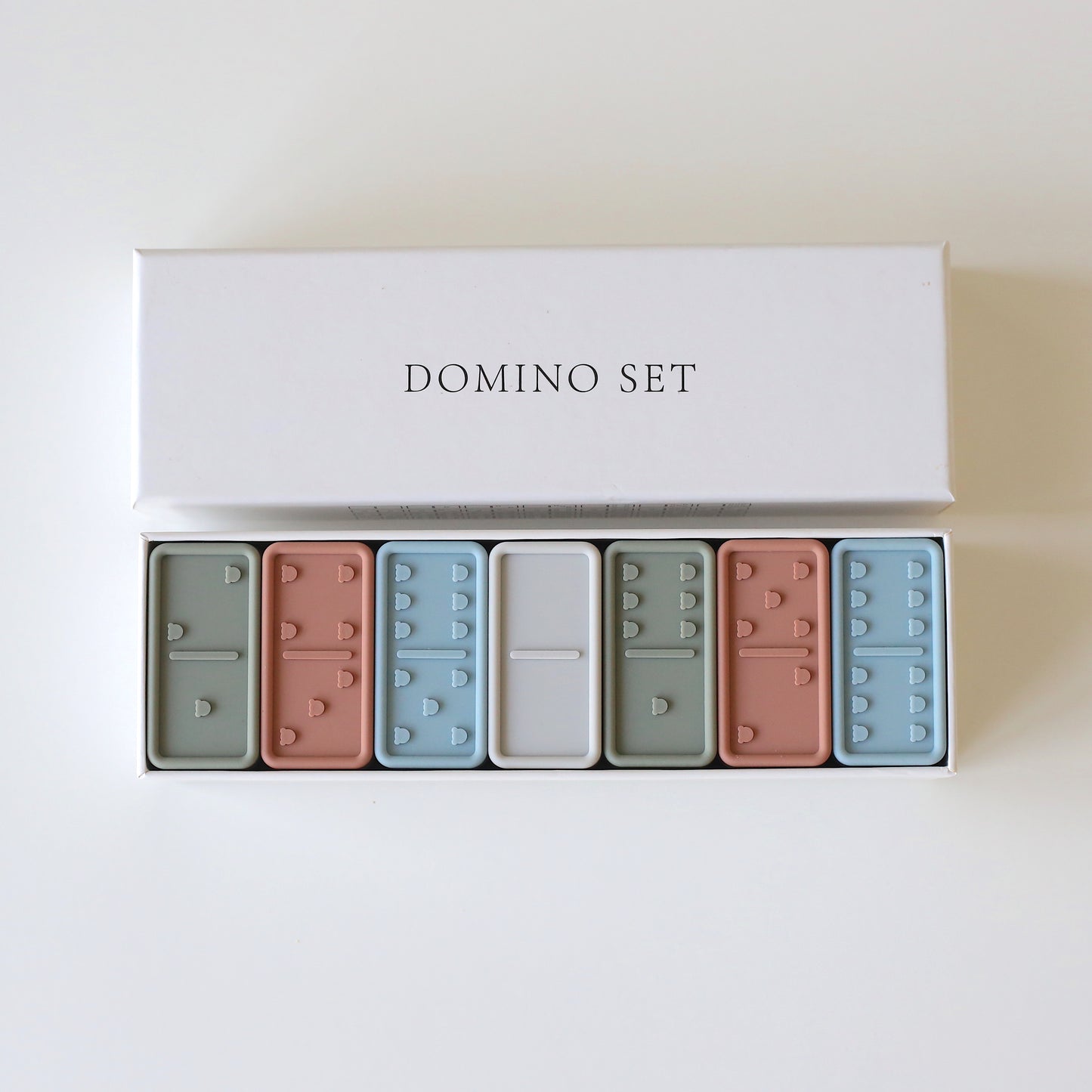 Silicone Domino Play Set