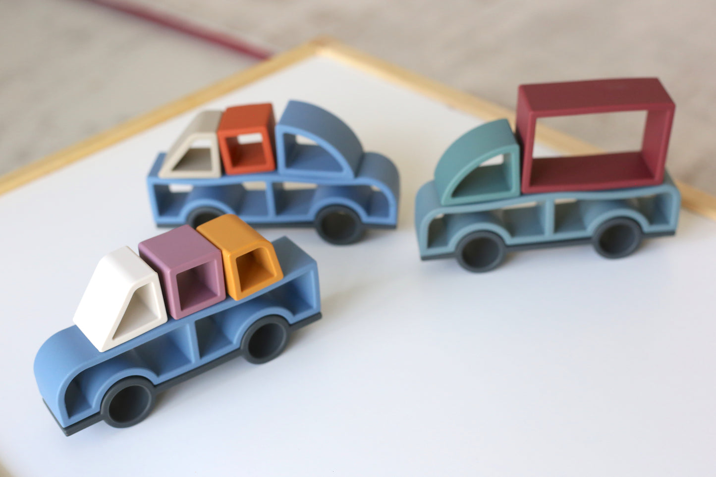 Build & Vroom Silicone Car Set