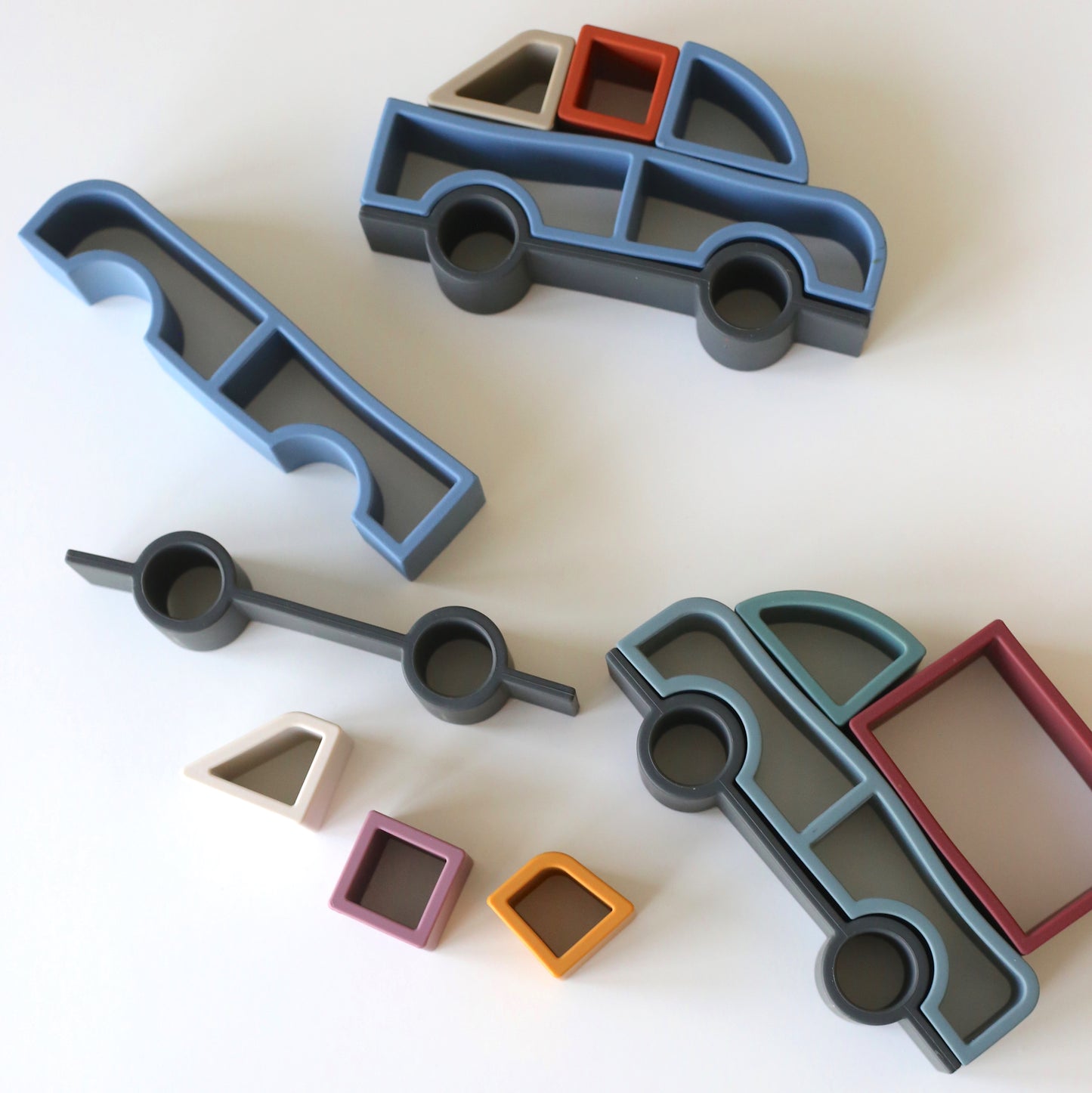 Build & Vroom Silicone Car Set