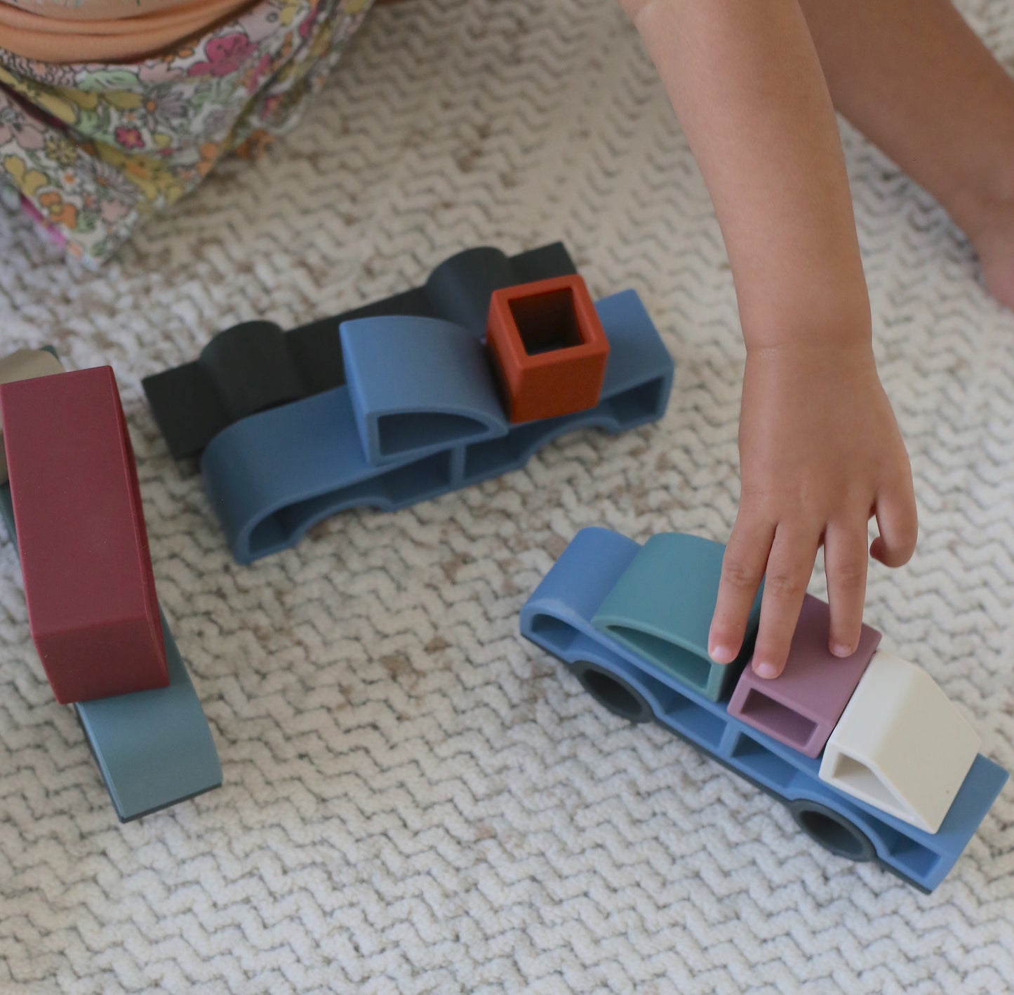 Build & Vroom Silicone Car Set