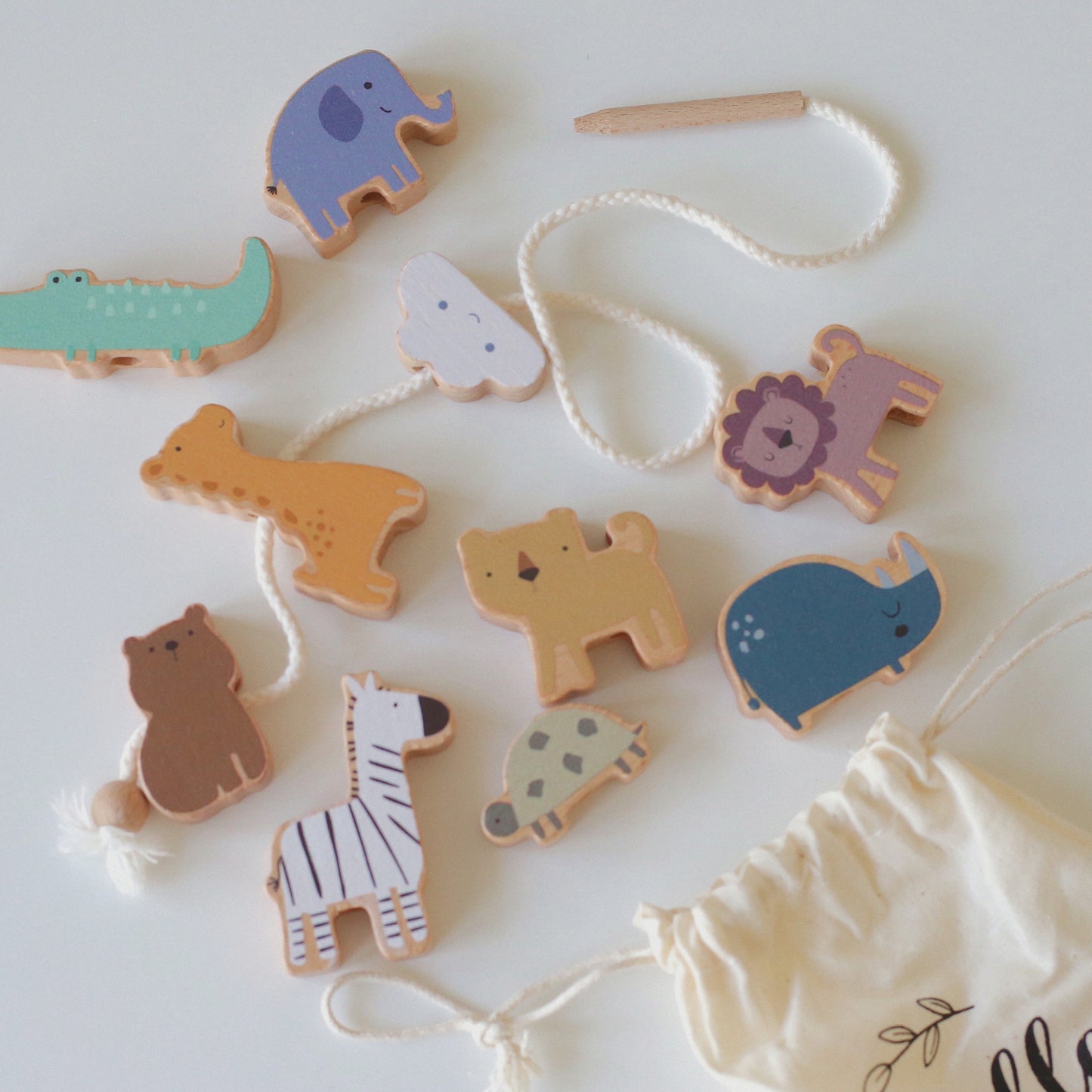 Animal Friends Threading Set